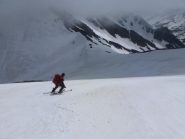 Discesa verso il col Fonteinte