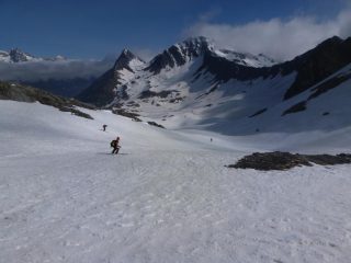 Discesa verso i lacs Fenetre