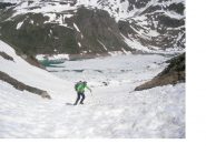 Sopra il lago del Vannino..