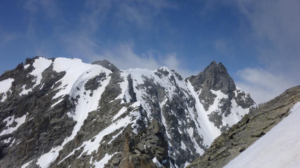 La cresta verso l'Ondezana 