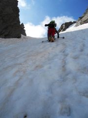 Gian quasi fuori dal canale...