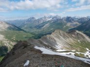 la cresta vista dal Ventasuso