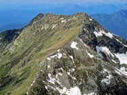 La cresta verso la Quinseina è ormai pulita