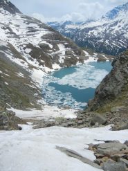 Canale su lago Agnel