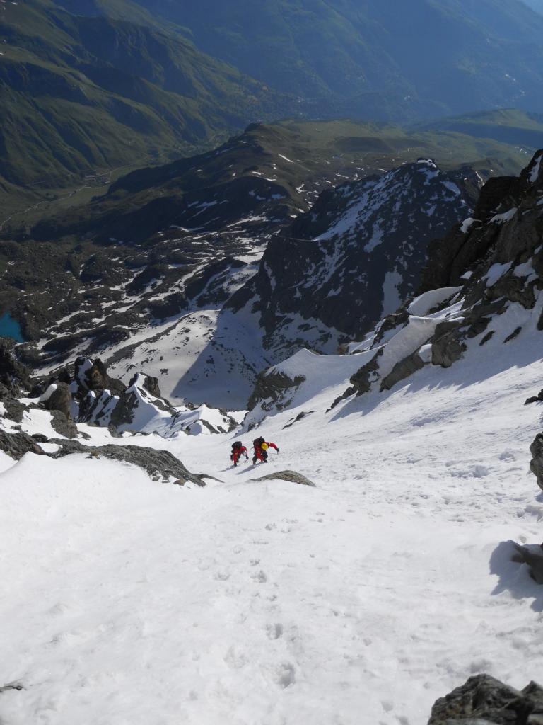 Parte alta, sopra la 