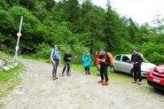 siamo pronti alla partenza dal Passo Muazz (29-6-2013)