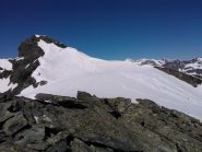 La Basei vista dall'anticima.