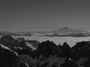 dalla cima verso il Bianco
