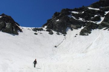 scendendo dal colle luisas