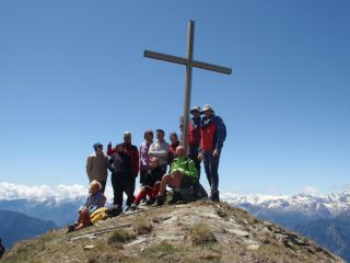 gruppo in cima