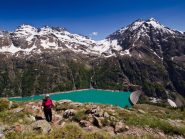 In discesa riappare la diga