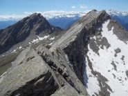 La via di Cresta per la Cima dei Casaletti