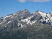 Zoom su Dame di Challand e Monte Voghel