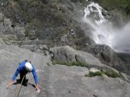 Davide sulla placca scivolosa di L1