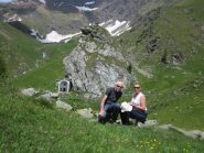 autoscatto sul colletto sopra il Santuario