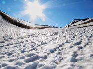 Primi pendii innevati