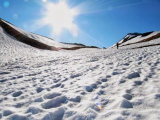Primi pendii innevati