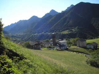 partenza dalla chiesa di valmaggiore
