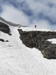 Passaggio a nord nel vallone gh. Ubac
