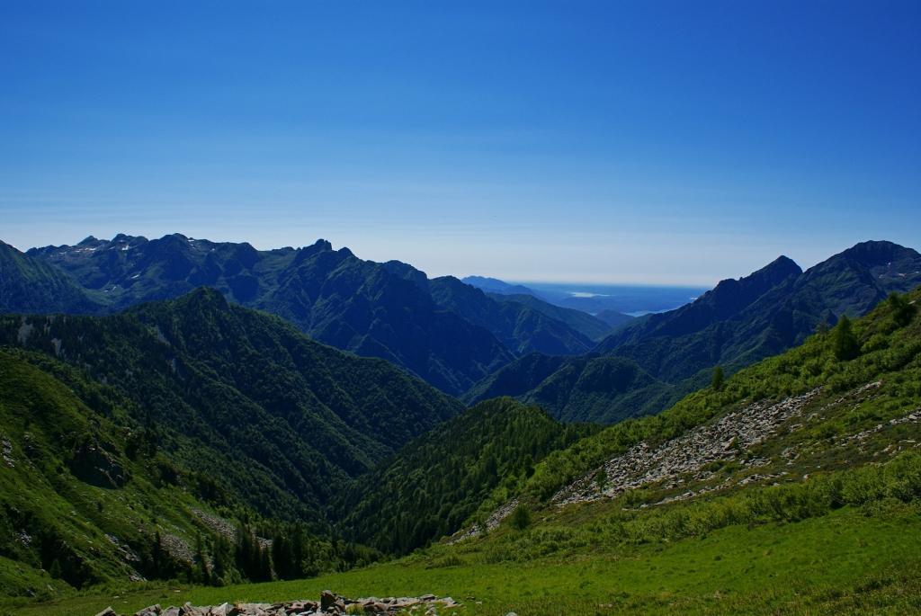 Vista dalla Scala, lato Valgrande