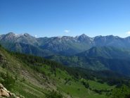 Uno sguardo verso Pian Ballaur, Saline, Colme, Mongioie....