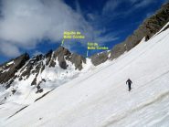 verso l'Aiguille de Belle combe