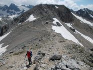 dal colle verso la cima