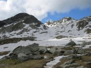 A sx la Stamberna ed il vallone di salita