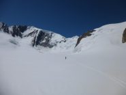 discesa verso la Finsteraarhornhutte