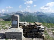 Il cippo di vetta
