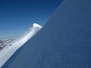 Belle pendenze con vista su Breithorn Occidentale
