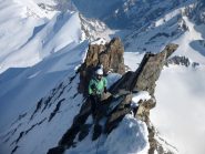 lungo la panoramicissima cresta