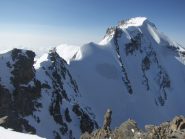 la cresta nevosa verso il Gran Paradiso