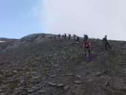 Verso la cima