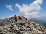 arrivo in vetta al mary