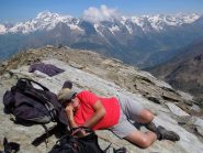 riposino sulla Becca... le altre foto sono  nella relazione di Giancarlo...