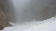 canalino sud ancora ben innevato