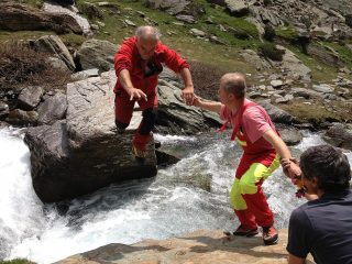 Il guado del torrente