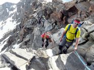 Poco sotto il rifugio