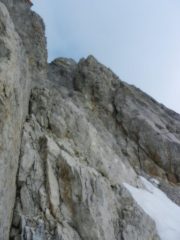 Nel canalino....passaggi di III