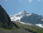 Il MOnt Pourrì visto da poco sotto il Rifugio