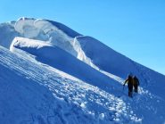 Cornici in vetta alla Roccia Nera