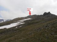 05 - riferimento quota 2800 (Palo piantato in cresta)