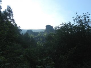 guardando verso l'alto