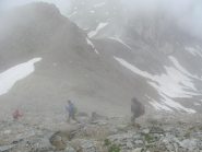 Si scende, peccato la nebbia!
