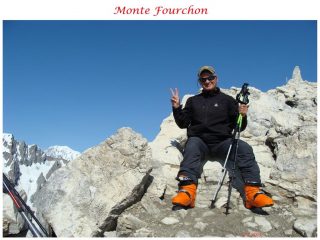 il sottoscritto in vetta...