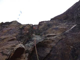 La partenza del quinto tiro