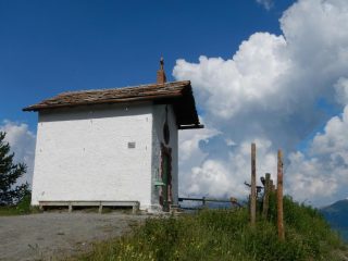 la cappella N. D. di Cotolivier 2105 m.