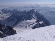 Vista verso le Jorasses