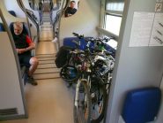 sistemazione sul treno Minuetto